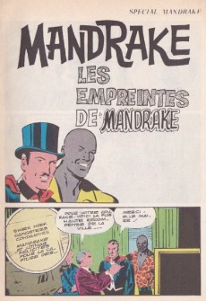 Extrait de Mandrake (4e Série - Remparts) (Spécial - 2) -12- Les empreintes de Mandrake