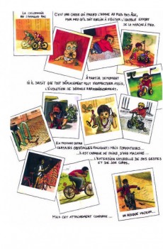 Extrait de Concours universitaire national de la bande dessinée -2009- Vélo