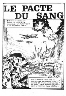 Extrait de Rafales (Edi Europ) -7- Le pacte du sang