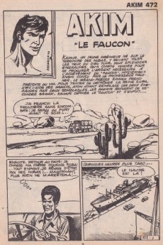 Extrait de Akim (1re série - Aventures et Voyages) -472- Le Faucon