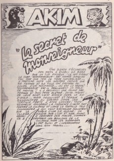Extrait de Akim (2e série) -96- Le secret de Monseigneur