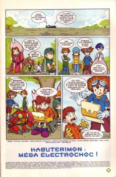 Extrait de Digimon (en comics) -5- Kabuterimon ! Méga électrochoc !
