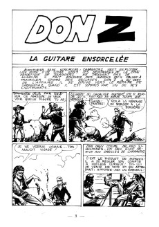 Extrait de Don Z (Jeunesse et Vacances) -22- La guitare ensorcelée
