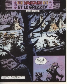 Extrait de Yakari -5- Yakari et le grizzly
