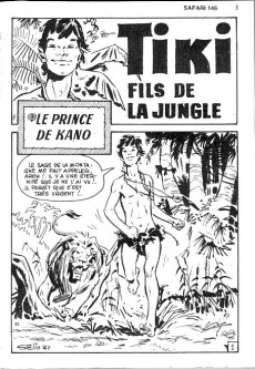 Extrait de Safari (Aventures et Voyages) -Rec40- Album N°40 (du n°146 au n°148)