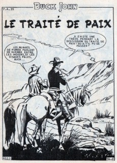 Extrait de Buck John (Impéria) -425- Le traité de paix