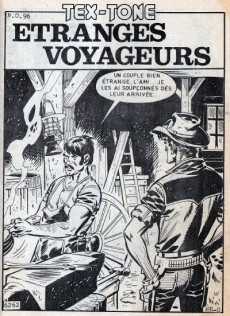 Extrait de Tex-Tone (Impéria) -508- Étranges voyageurs