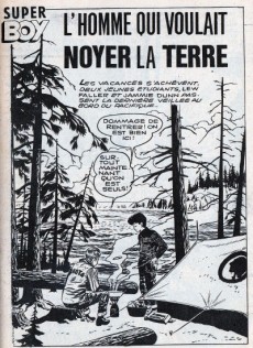 Extrait de Super Boy (2e série) -248- L'Homme qui voulait noyer la Terre