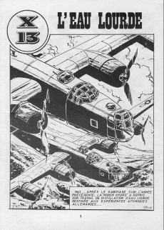 Extrait de X-13 agent secret (Impéria) -383- L'eau lourde