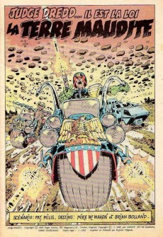 Extrait de Judge Dredd (Aredit) -3- Judge Dredd 3