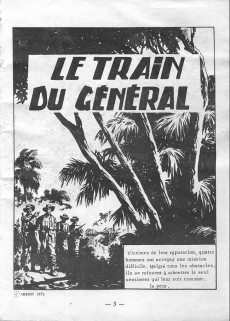Extrait de S.O.S (2e série - Arédit) -HSa- Le train du Général