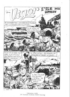 Extrait de Vigor (Artima/Arédit) -248- L'île des lépreux