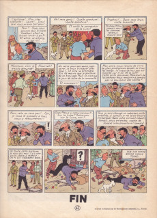 Extrait de Tintin (Historique) -17B33- On a marché sur la Lune