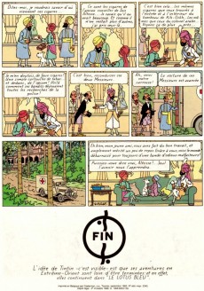 Extrait de Tintin (Historique) -4C 5- Les cigares du pharaon