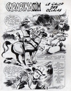 Extrait de Carabina Slim -144- Le Galop des Oglalas