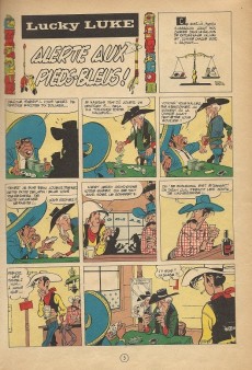 Extrait de Lucky Luke -10a1966- Alerte aux Pieds-Bleus