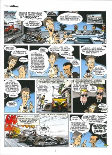 Extrait de Paddock - Les Coulisses de la F1 -4- Tome 4