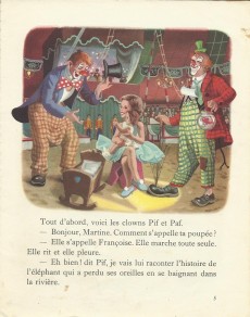 Extrait de Martine (Livre illustré) -4- Martine au cirque