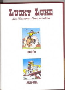 Extrait de Lucky Luke - Les Dessous d'une création (Atlas) -33- Rodéo / Arizona