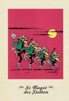 Extrait de Lucky Luke - Les Dessous d'une création (Atlas) -34- Le Magot des Dalton - Le Bandit Manchot