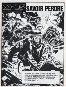 Extrait de X-13 agent secret (Impéria) -127- Savoir perdre