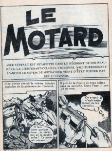 Extrait de Commando (Artima / Arédit) -90- Le motard (2)