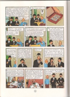 Extrait de Tintin (Study Comics - del Prado) -1- Les 7 boules de cristal