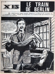 Extrait de X-13 agent secret (Impéria) -224- Le train de Berlin
