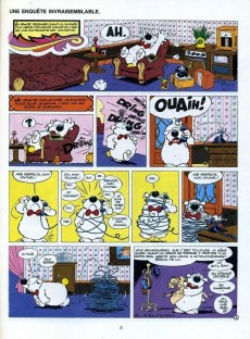 Extrait de Cubitus -22a1992- Les Enquêtes de l'inspecteur Cubitus