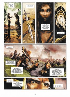 Extrait de Excalibur - Chroniques -1- Chant 1 - Pendragon