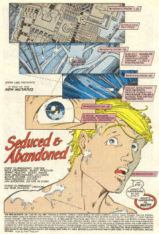 Extrait de The new Mutants (1983) -53- Seduced & Abandoned