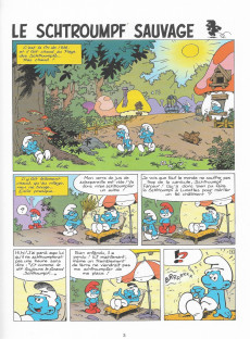 Extrait de Les schtroumpfs - Collection Télé 7 jours -2- Le Schtroumpf sauvage