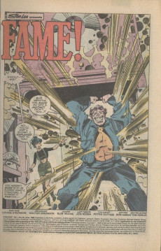 Extrait de X-Factor Vol.1 (1986) -29- Fame!