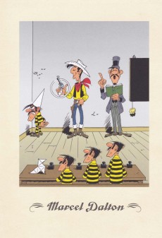 Extrait de Lucky Luke - Les Dessous d'une création (Atlas) -36- Marcel Dalton - L'artiste peintre