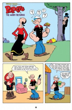 Extrait de Popeye (IDW) (2012) -2- The worm returns