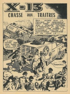Extrait de X-13 agent secret (Impéria) -38- Chasse aux traîtres