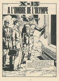 Extrait de X-13 agent secret (Impéria) -438- À l'ombre de l'Olympe