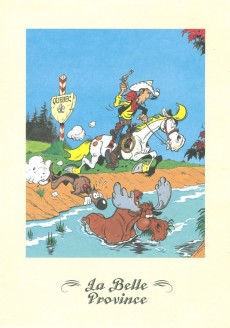Extrait de Lucky Luke - Les Dessous d'une création (Atlas) -37- La belle province - La corde au cou