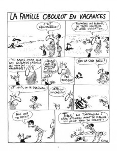 Extrait de La famille Oboulot en vacances - Tome b2012