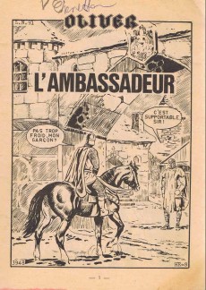 Extrait de Oliver (Impéria) -242- L'ambassadeur