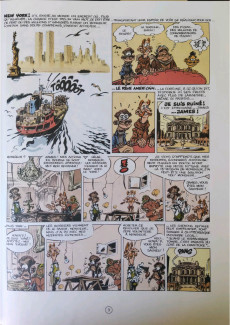Extrait de Spirou et Fantasio -39FL- Spirou à New York