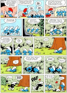 Extrait de Les schtroumpfs - Collection Télé 7 jours -11- Les schtroumpfs noirs