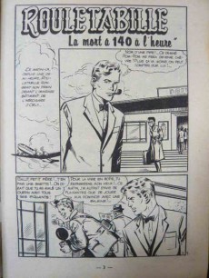 Extrait de Rocambole et Rouletabille -31- La mort à 140 à l'heure
