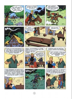 Extrait de Johan et Pirlouit -2c1986- Le maitre de Roucybeuf