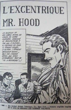 Extrait de Télé série bleue (Les hommes volants, Destination Danger, etc.) -7- Les hommes volants - L'excentrique Mr. Hood