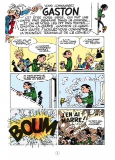 Extrait de Gaston (Sélection) -2- Le génie de Lagaffe