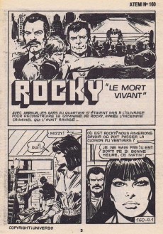 Extrait de Atemi (Aventures et Voyages) -160- Le mort vivant