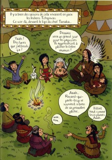 Extrait de Les papooses -5-  Des Tchipiwas dans les rapides