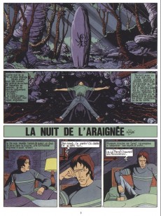 Extrait de Patrick Maudick (Une aventure de) -3- La nuit de l'araignée