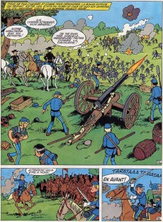 Extrait de Les tuniques Bleues -6c2007-  La prison de Robertsonville 